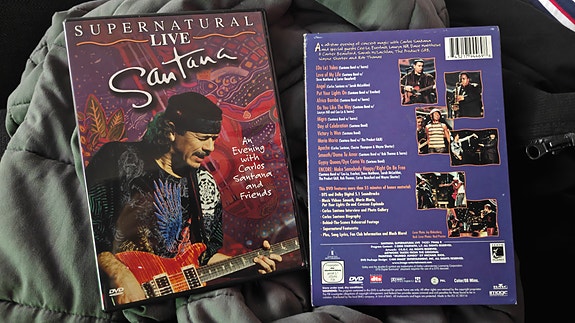 Santana Supernatural Special edition Live DVD
