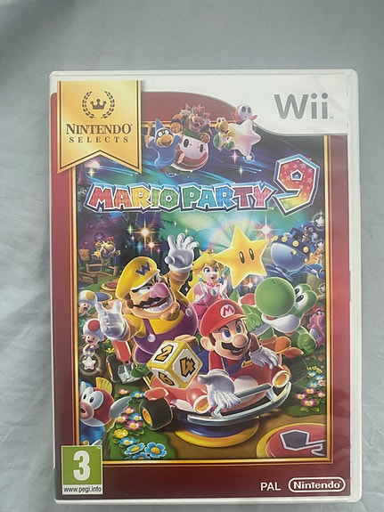 Nintendo Wii Mario Party 9 -peli