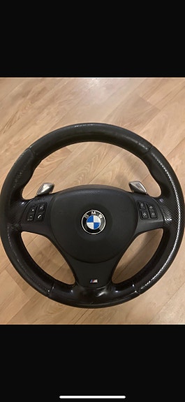 E9x BMW M Sport nahka ratti