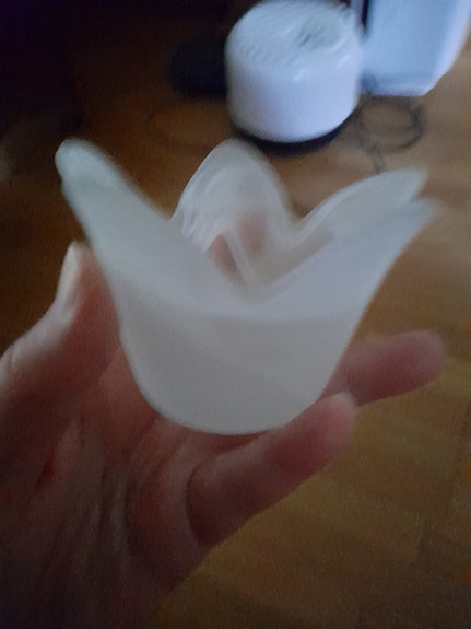 lasinen kynttilänjalka