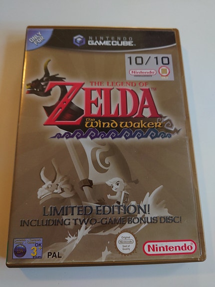 Nintendo GameCube The Legend of Zelda The Wind Waker Limited Edition peli
