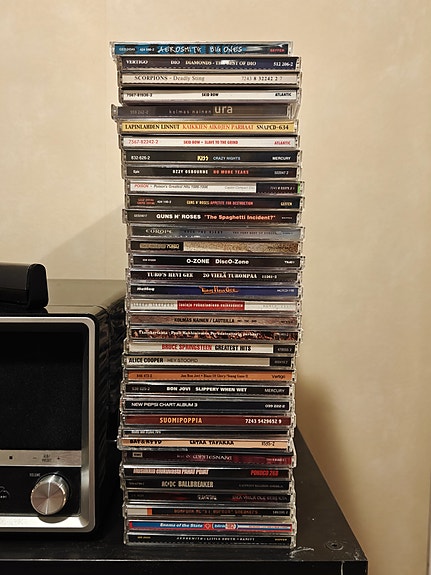 CD-levyjä