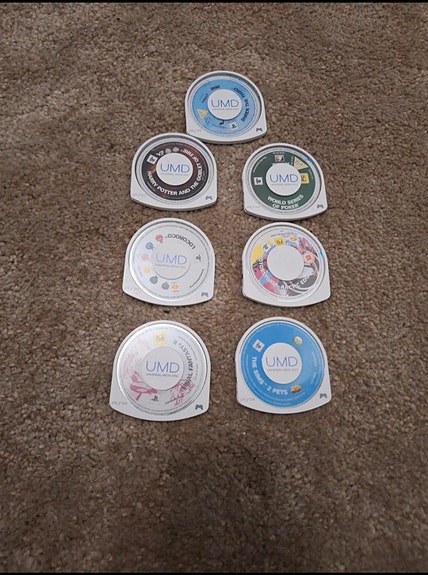 7kpl PSP pelejä