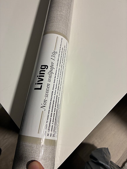 Tapettirulla beige