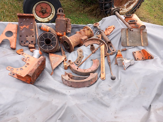 Deutz 20 traktorin osia