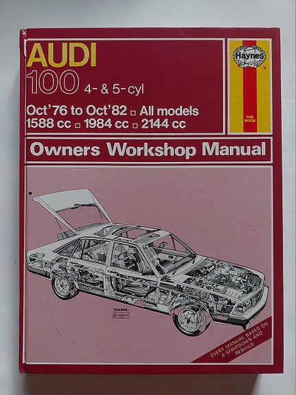 Audi 100 Owner's Workshop Manual