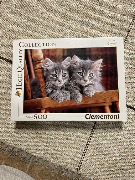 Clementoni High Quality Collection kissat palapeli 500 palaa
