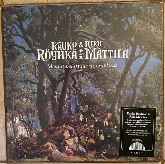 Kauko Röyhkä & Riku Mattila - Meidät Pelastaa Vain Rakkaus, LP