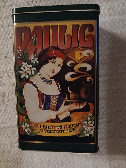 Pauligin kahvipurkki