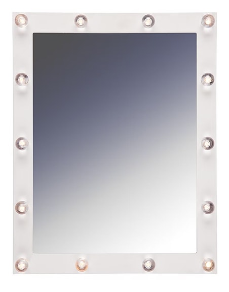 Meikkipeili 46 x 36 cm LED-valoilla