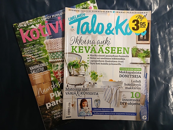 Kotivinkki + Unelmien talo ja koti -lehdet