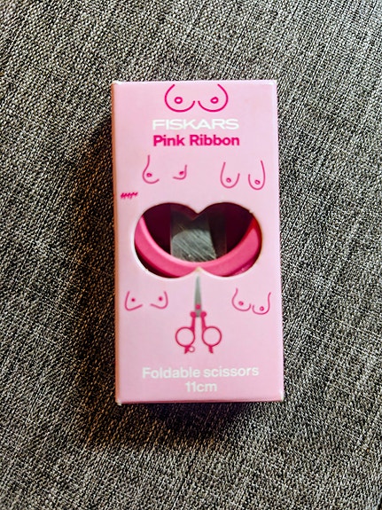 Fiskars Pink Ribbon taittosakset
