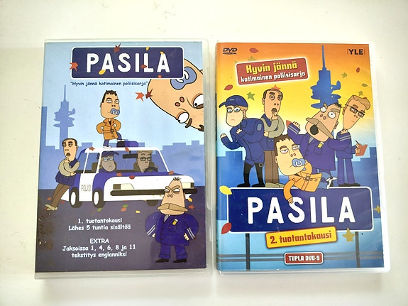 Pasila-sarjan 1. ja 2. tuotantokausi DVD:t