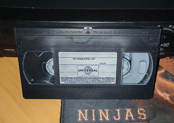 VHS: Schindlerin lista (Svenska)