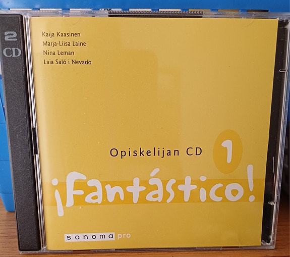 Fantástico 1, espanjan kirjan opiskelijan CD kpl 1-6