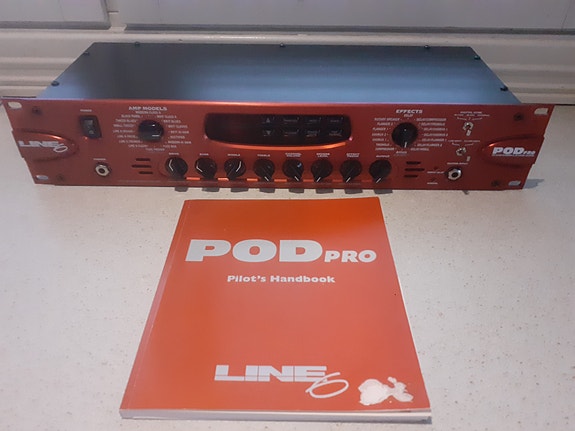 Line6 Pod Pro kitara efekti prosessori