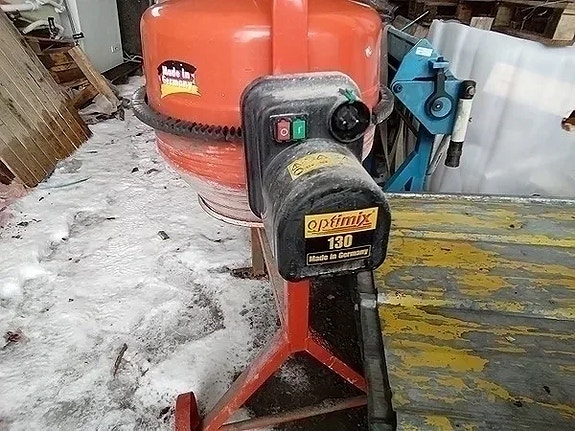 Annetaan vuokralle Betonimylly OPTIMIX 130
