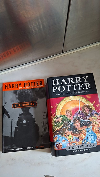 Harry Potter englanninkieliset kirjat