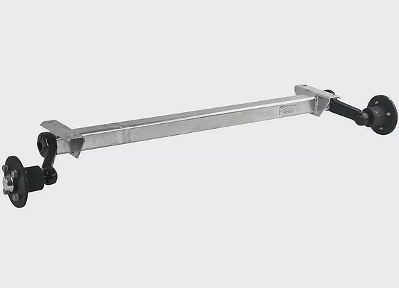 Peräkärryn akseli 750kg 1040mm 4x100