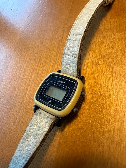 Casio 87 L-10 harvinainen vintage-rannekello 80-luvulta