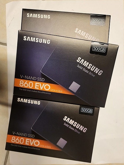 Samsung 860 EVO 500GB SSD – UUSI