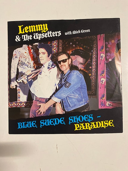 Lemmy & The Upsetters – Blue Suede Shoes / Paradise 7" vinyylisingle
