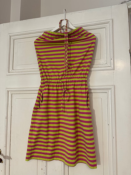 Marimekon tasaraita kesämekko XS