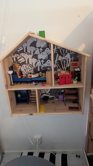 IKEA nukkekoti puinen