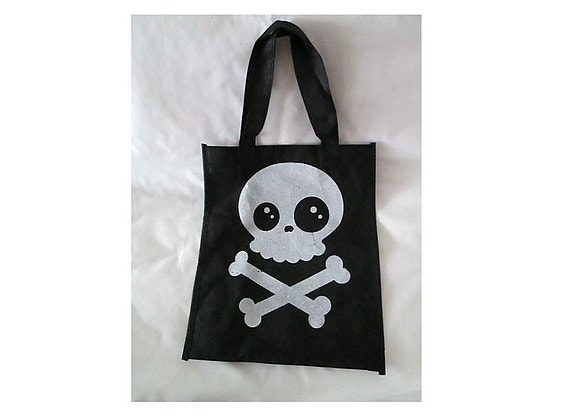 Käsilaukku / laukku Cute Skull, pääkallo, gootti, goth