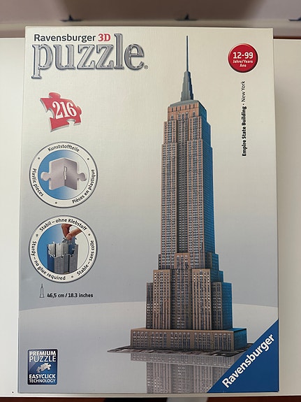 Ravensburger 3D puzzle - Empire State Building