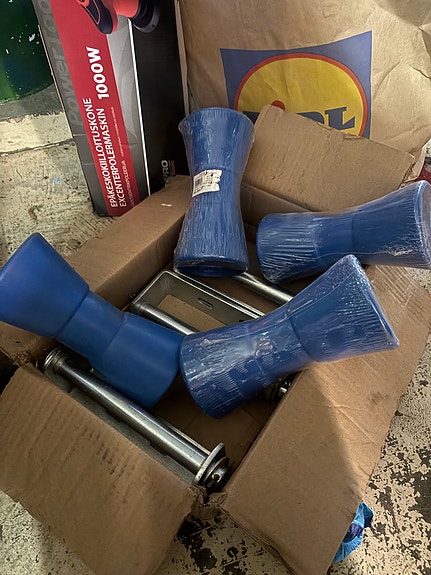 Arctic Marine kölirulla PP 100x200 R23 sininen