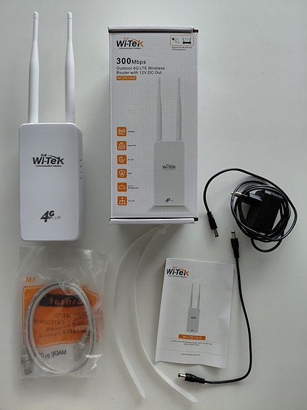 Wi-Tek 4G reititin Wi-Fi LAN IP65