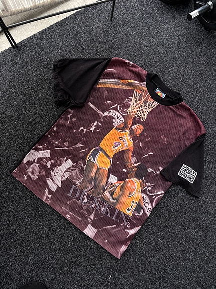 Vintage NBA Dunkin Lakers koripallo Mesh paita