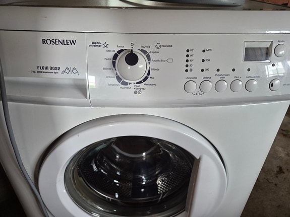 Rosenlew FLN8 5000 edestä täytettävä pesukone 7 kg valkoinen