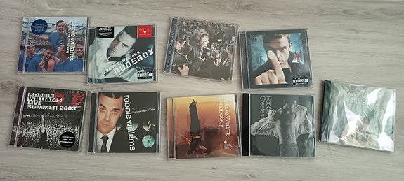 Robbie Williams cd levyt