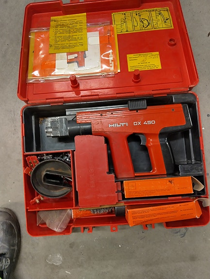 Hilti DX 450 panonnaulain