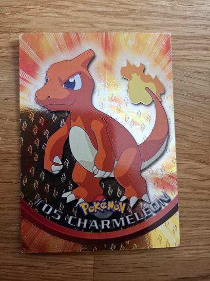 CHARMELEON FOIL Flames #05 Black Logo TV Series 1