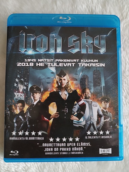 Iron Sky Blu-ray elokuva