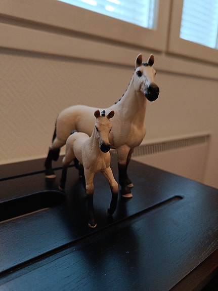 Schleich ruuna ja varsa