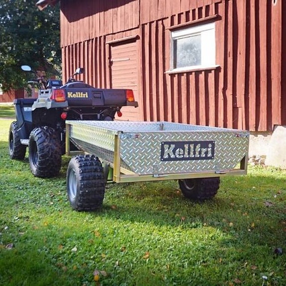 Mönkijän 500 kg:n kippivaunu