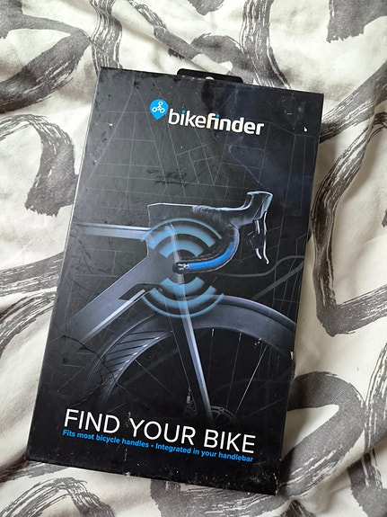Bikefinder GPS-paikannin.