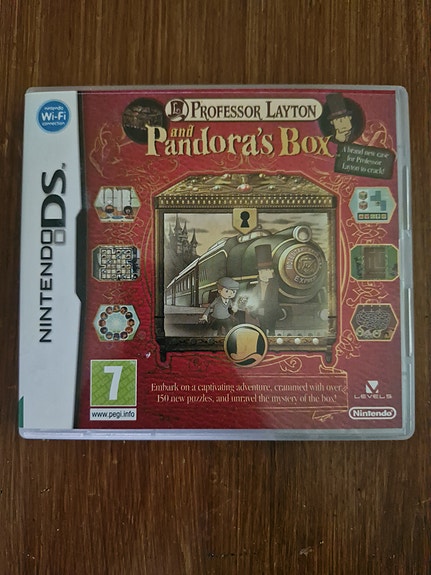 Nintendo DS Professor Layton and Pandora's Box peli