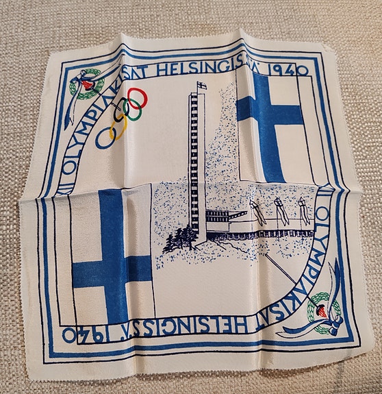Olympialaiset Helsingissä 1940 nenäliina