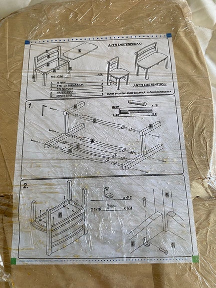 IKEA lasten tuoli