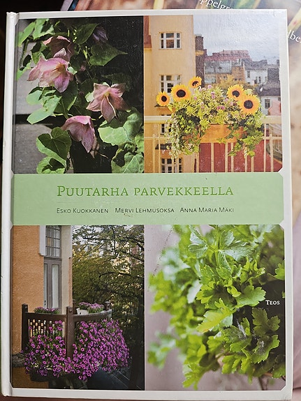 Puutarha parvekkeella -kirja