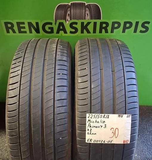 225/50R18 Michelin Primacy 3 95V kesärenkaat