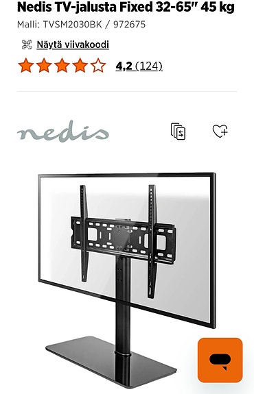 TV-jalusta 32-65" televisiolle