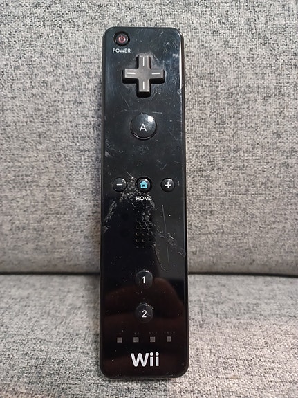 Nintendo Wii Remote ohjain musta
