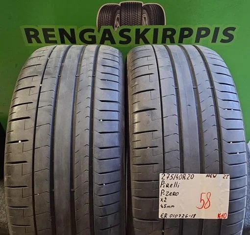 275/40R20 Pirelli PZero 106W kesärenkaat