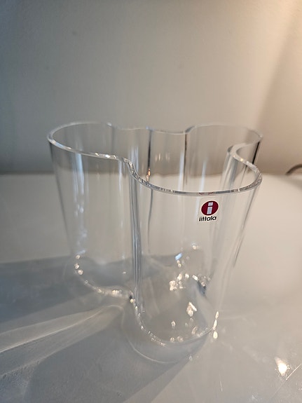 Alvar Aalto 120mm kirkas vaasi
